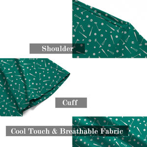 Polo de Golf Elástico de Alta Calidad, Absorbe la Humedad y Protege de los Rayos UV para Días Soleados, Diseño de Corte Regular, Camisetas Polo para Hombre - Product Image 3