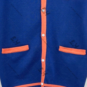 New Collection Custom Printed <b>Cardigan</b> v Neck Unisex Casual <b>Cardigan</b> <b>for</b> Spring Knitted Striped <b>Long</b> Sleeves Simple Fashion - Product Image 5