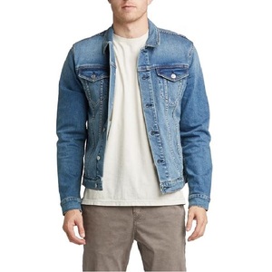 Nouvelle arrivée 2023 Veste en jean vintage personnalisée pour hommes 100% coton respirant coupe-vent Doublure en coton de qualité supérieure Nouveau design pour - Product Image 1