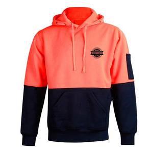 Sudadera de Trabajo de Seguridad Reflectante de Alta Visibilidad para Hombre, Dos Tonos, Personalizada, con Cinta Reflectante, Poliéster, Certificación CE, Transpirable - Product Image 2