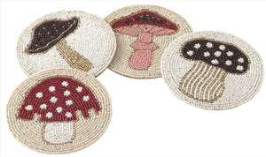 Tapis de boisson fait à la main à perles brodées Accent Home par MD Handicrafts - Product Image 3