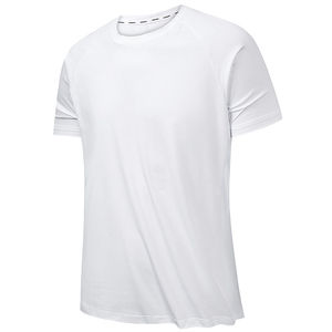 Camiseta de hombre de secado rápido con logotipo personalizado para gimnasio, ropa deportiva, ropa informal diaria - Product Image 3