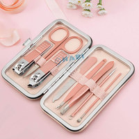 Juego de Manicura y Pedicura Unisex de Acero Inoxidable, Lujoso, de Alta Calidad y Ligero para Bebés
