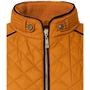 Chaqueta acolchada con logotipo personalizado 2025 para mujer, chaqueta de invierno de lona Softshell de estilo Letterman informal, calidad Premium - Product Image 2