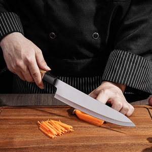 Vente en gros personnalisée de haute qualité OEM ODM Service Set de couteaux de cuisine Lames en acier Damas Poignées ambidextres Set de 5 pièces - Product Image 4