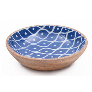 Mejora tu comedor con vajilla esmaltada hecha a mano personalizada y cuenco de madera de mango ideal para hogares modernos y bodas elegantes - Product Image 3