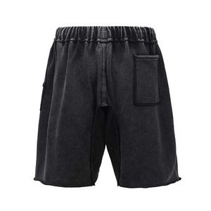 Dernier modèle de short de survêtement en coton de haute qualité pour hommes respirant hiver style tendance Logo personnalisé polaire solide pour hommes - Product Image 2