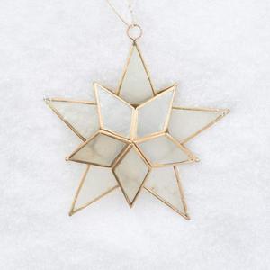 Suspension pour arbre de noël, en métal plaqué argent, décoration, - Product Image 6