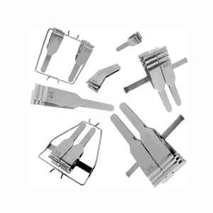 Pinces doubles microvasculaires en acier inoxydable Approximateur Micro Acland Pinces vasculaires pour la chirurgie plastique Neurochirurgie - Product Image 6