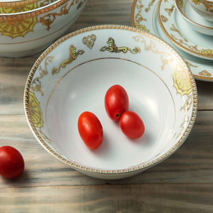 Juego de vajilla OEM, cuencos acampanados de 7 pulgadas para ensalada, Ramen, venta al por mayor para restaurantes - Product Image 1