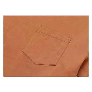 Derniers T-shirts pour hommes 300 g/m² 100% coton T-shirt simple poids lourd avec logo personnalisé Streetwear T-shirt épais d'été pour hommes - Product Image 3