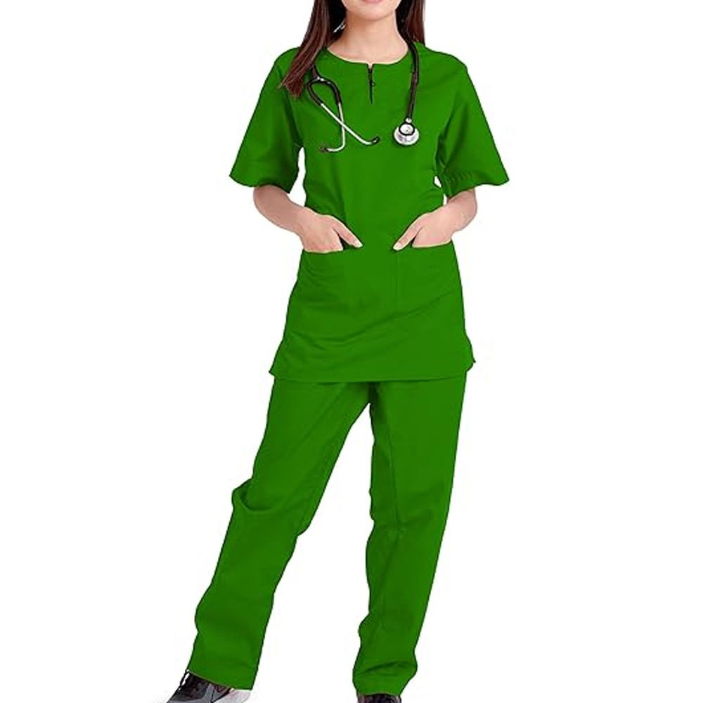 New Style Elastic Custom logo Hospital Uniforms Scrubs Medical Lab Coats Nurse Uniform Scrubs Uniforms Suit Made in Pakistan