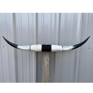 Décoration murale rustique en corne de bœuf naturelle, faite à la main, écologique, taille personnalisée - Product Image 2