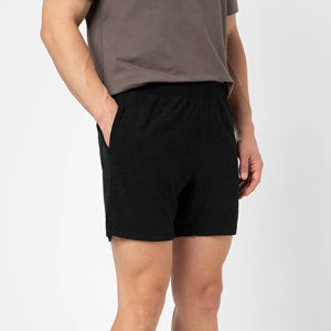 Pantalones Cortos Deportivos para Hombre, OEM/ODM, Poliéster/Nailon, 450 GSM, Cintura Elástica, Tejido de Punto, Logotipo Personalizado Impreso en DTF, Calidad Premium, Casuales - Product Image 6