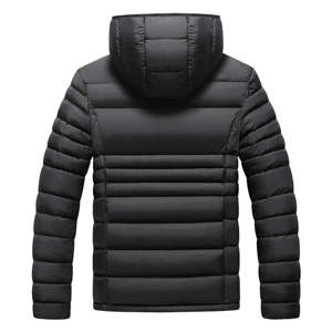 Chaqueta de Invierno Acolchada de Alta Calidad con Cuello Alto, Gruesa y Cálida para Hombre, Chaquetas Acolchadas de Primera Calidad para Jóvenes y Adultos - Product Image 5