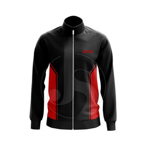 Veste de sport à manches longues sur mesure, prix d'usine, vente en gros, vêtements de sport pour hommes - Product Image 2