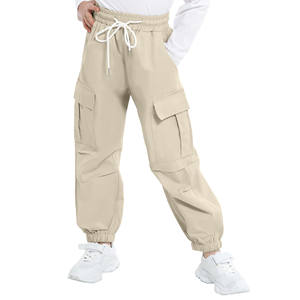 Pantalones de hombre 100% algodón francés Terry Jogger pantalones de hombre logotipo personalizado pantalones de chándal holgados elástico alto bolsillo suelto servicio OEM - Product Image 4