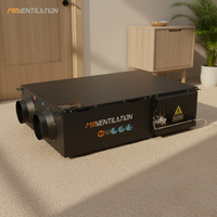 Déshumidificateur WIFI et unité de ventilation mécanique verticale résidentielle avec récupération de chaleur et échangeur de chaleur ERV