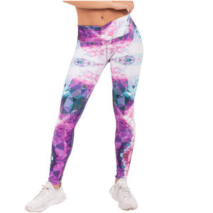 Custom Gym Wear for <b>Women</b> Sexy Tight Jogging Pants Yoga Workout Fitness <b>Leggings</b> with Logo on Waist Ladies' Jogging Trousers - Product Image 1