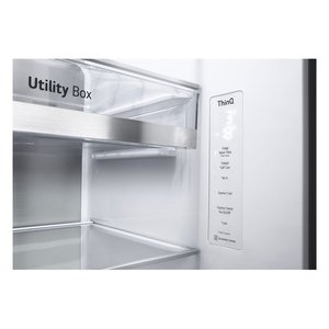 Refrigerador y Congelador de Primera Clase D 913x73.5x179cm, de Doble Puerta, SMART GSLV90PZAD, Sin Escarcha, Inoxidable - Product Image 2