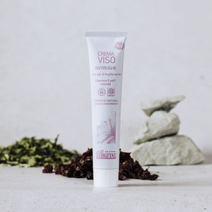 Crème visage anti-rides Argital 50 ml avec vitamine E, argile verte et huiles végétales biologiques pour un traitement quotidien lissant et raffermissant - Product Image 2