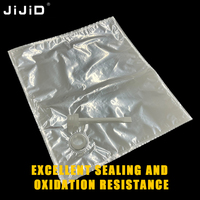 Sac en boîte (BIB) en aluminium de qualité alimentaire JIJID 10L avec tube pour lait, emballage aseptique pour produits laitiers et boissons