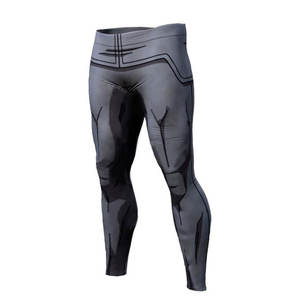 Leggings pour hommes à la mode avec logo personnalisé OEM Leggings pour hommes gym doux et confortable Leggings pour hommes avec design de couleur personnalisée - Product Image 2