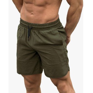 Men's Quick Dry Mid Gym Jogging Shorts Lightweight Breathable Workout Training Gear <b>Mesh</b> Custom Sporty Solid Canvas Fitness Wear - Product Image 1