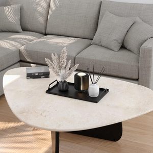 ถาดเสิร์ฟโลหะทำมือ ดีไซน์ทันสมัยจากอินเดีย เป็นมิตรกับสิ่งแวดล้อม ใช้กับเครื่องล้างจานได้ เหมาะสำหรับใช้ในบ้านและร้านอาหาร - Product Image 4