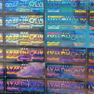 Etiquetas Adhesivas Holográficas Plateadas con Características de Impresión Láser y Sobreimpresión, Efecto Colorido, Etiqueta Digitech - Product Image 1