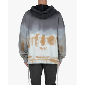 Sweats à capuche personnalisés sweat à capuche épais surdimensionné confortable Streetwear populaire épaules tombantes coloré lavage à l'acide sweats à capuche recadrés - Product Image 6