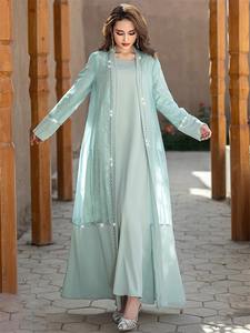 Thobe / Thawb ropa islámica mujeres musulmanas vestidos Abaya para la venta al por mayor precio barato personalizado de alta calidad de manga larga - Product Image 5