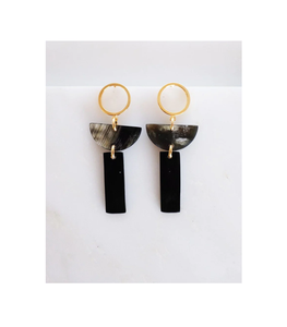 Pendientes de cuerno de búfalo de Color blanco de buena calidad, joyería con cubiertos, cubiertos, pendientes de diseño de cuchara a un costo razonable - Product Image 3