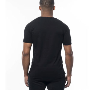 T-shirts de gym légers et personnalisés pour hommes, vêtements de sport de course à Offre Spéciale avec col rond pour vêtements de fitness musculaire - Product Image 2