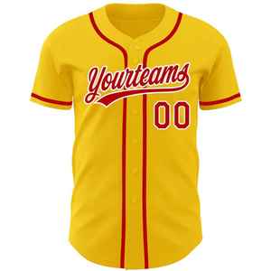 Maillot de baseball vierge respirant pour hommes chemises boutonnées décontractées à manches courtes maillot de sport d'équipe active - Product Image 3
