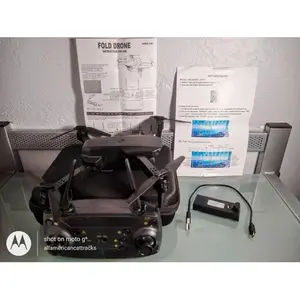 Kit de Dron con cámara profesional 4K HD, Control remoto controlable por aplicación, 1 Batería y piezas de repuesto, distancia de transmisión de imagen de 10km - Product Image 1