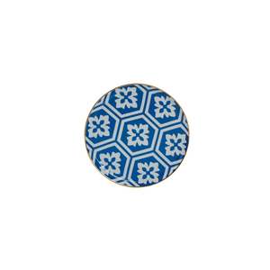 Plato Plano Azul DS2 de Marruecos, 20 cm, Estilo Mediterráneo - Product Image 1