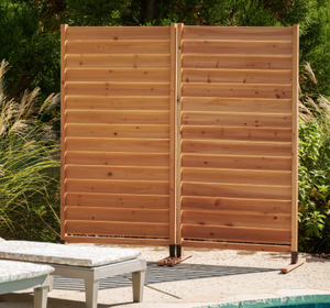 Paneles de Cercado de Madera Sólida para Privacidad (Diseño de Listones) - Product Image 5