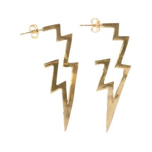 Élégant Design Acid-Cut Antique Noir et Or Laiton Métal Boucles D'oreilles Bracelets À La Mode Partywear Accessoire pour Femmes - Product Image 4