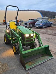 JOHNN 1025R 2018 | Tractor cortacésped agrícola John Deer Garden con máquina rotativa X117R John Deer - Product Image 4