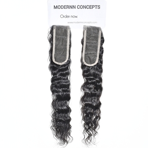 Extensions de cheveux humains bruts 100% vierges à cuticules alignées, vente en gros, closure en dentelle HD 2*6, trame double ondulée, cheveux indiens Temple, économique - Product Image 6