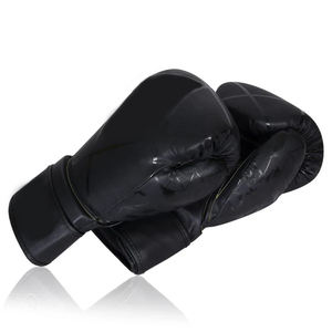 Professional POWER PUNCH 14 OZ Cowhide Leather Customizable Hook Loop <b>Boxing</b> <b>Gloves</b> Breathable High-Density for <b>Kick</b> <b>Boxing</b> MMA - Product Image 5