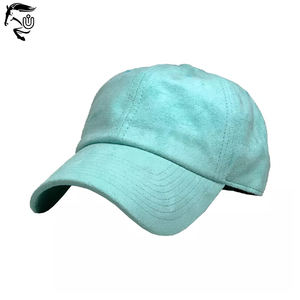 Gorras de béisbol de gamuza de 6 paneles de alta calidad, logotipo bordado personalizado, sombreros de papá, gorra clásica de piel sintética sólida - Product Image 5