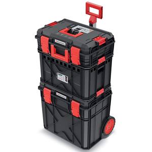 Kistenberg X Block SET sistema modular caja de herramientas modular con ruedas 38x54.6x97 - Product Image 1