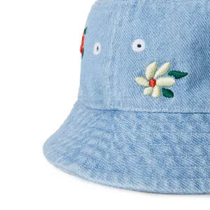 Sombrero de cubo acolchado con sensación acogedora para días fríos y diversión al aire libre Sombrero de cubo de estilo hecho de algodón con acabado lavado - Product Image 5