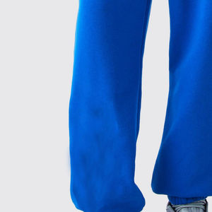 Pantalon de survêtement streetwear OEM HSI 2026 pour homme, coupe large et droite, style vintage, en coton mélangé délavé, épais et ample - Product Image 5