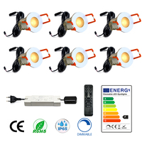 Nouveau style Mini projecteur LED dimmable étanche 12V 3W pour terrasse avec câble de 5m