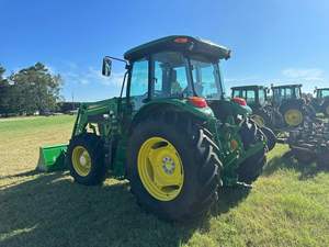 Tractor de ruedas John 90HP Deere bastante usado con motor y cabina de engranajes envío gratis EE. UU. - Product Image 4