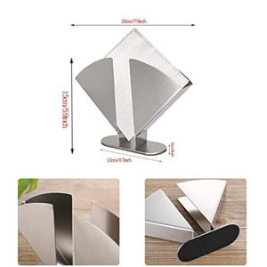 Porte-serviettes en métal poli miroir fait main Boîte à mouchoirs élégante pour la maison et les ustensiles de cuisine Parfait pour les mariages et les événements Décor élégant - Product Image 2