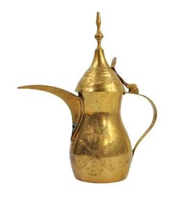 ฝาปิดกาน้ำชาทองเหลืองสไตล์มุกไล ดีไซน์ทันสมัย หรูหรา เป็นมิตรกับสิ่งแวดล้อม พร้อมหูจับ ปรับแต่งได้ เหมาะสำหรับใช้ในครัว ของขวัญทางธุรกิจ - Product Image 2